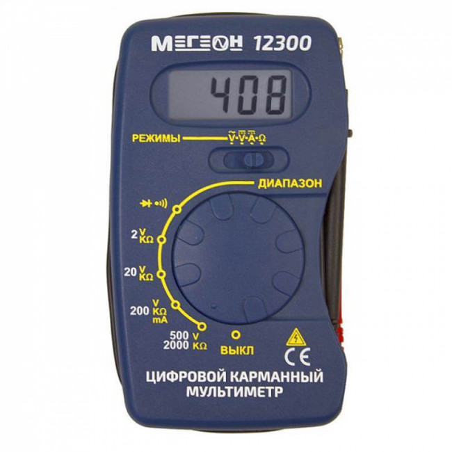 Мультиметр цифровой МЕГЕОН 12300