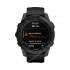 Часы Garmin Fenix 7 Sapphire Solar титановый черный DLC с черным ремешком