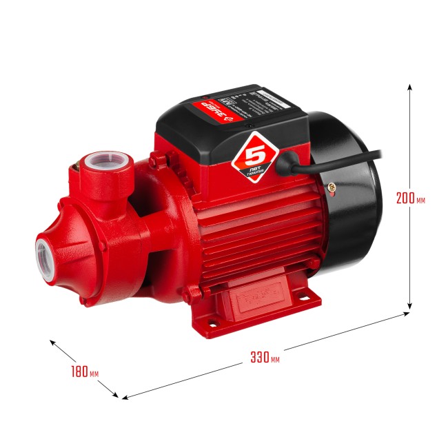 Поверхностный вихревой насос НС-М1-650-Ч ЗУБР 650 Вт