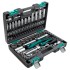 Набор инструментов 1/2", 1/4", CrV 12 гранные головки 94 предмета Stels