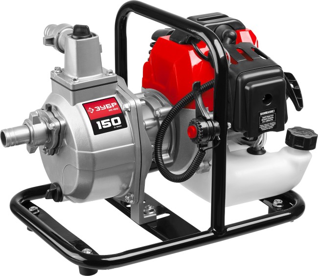 Мотопомпа бензиновая МП-150 ЗУБР 150 л/мин