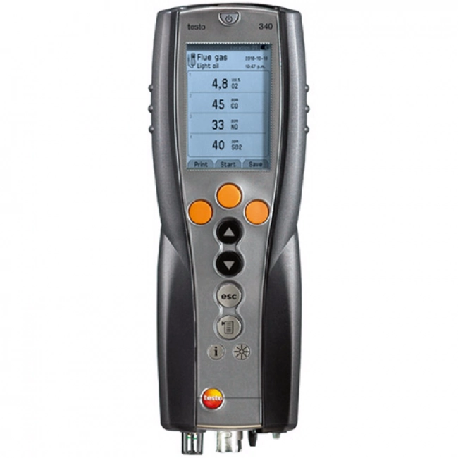Комплект Testo 340 (O2, CO, NO, SO2)