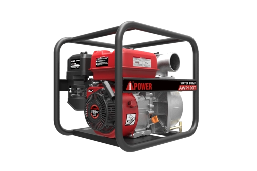 Бензиновая мотопомпа для грязной воды A-iPower AWP100T для грязной воды