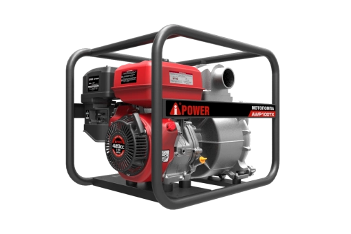 Бензиновая мотопомпа для сильнозагрязнённой воды A-iPower AWP100TX