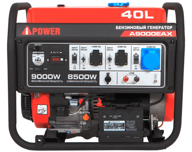 Бензиновый генератор A-iPower A9000EAX Бензиновый генератор A-iPower A9000EAX