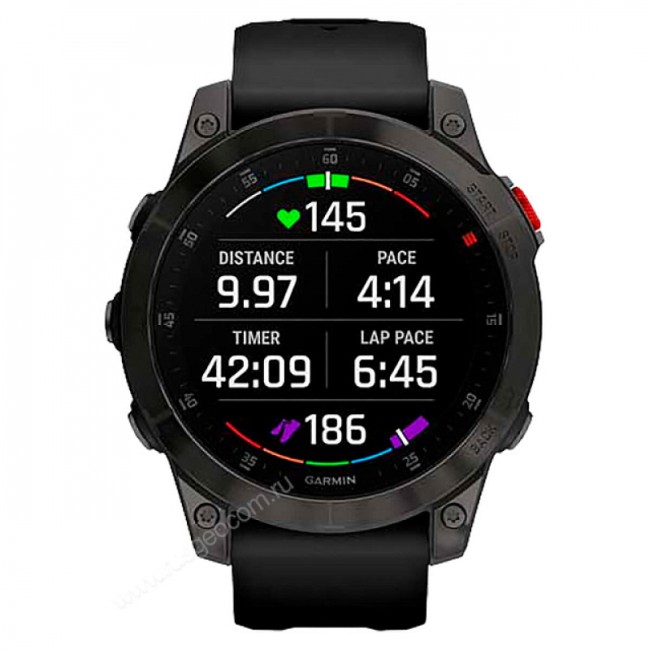 Часы Garmin Epix (Gen 2) Sapphire титановый черный DLC Часы Garmin Epix (Gen 2) Sapphire титановый черный DLC