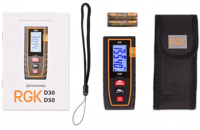 Лазерный дальномер RGK D30