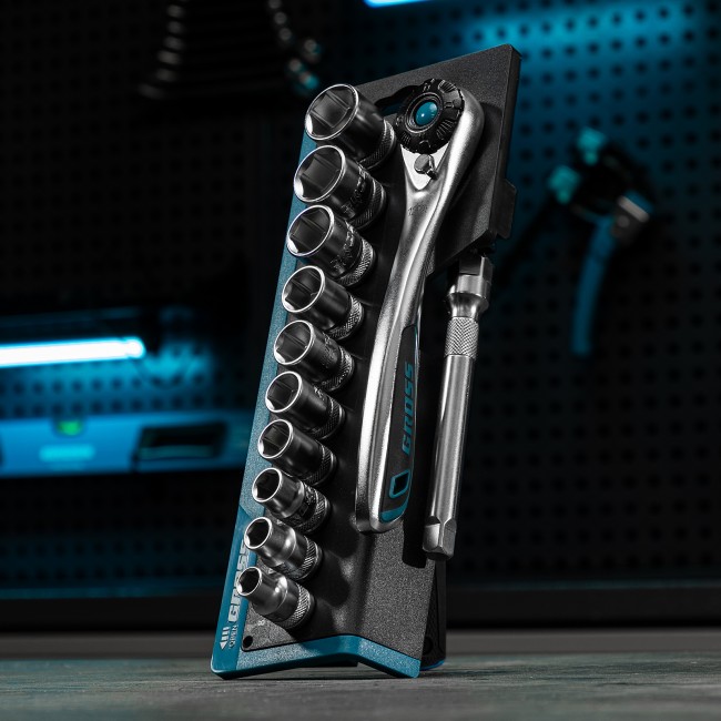 Набор торцевых головок 3/8", CrV 12 предметов Gross