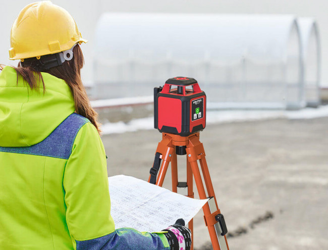 Ротационный лазерный нивелир CONDTROL HG с детектором X-actRoto