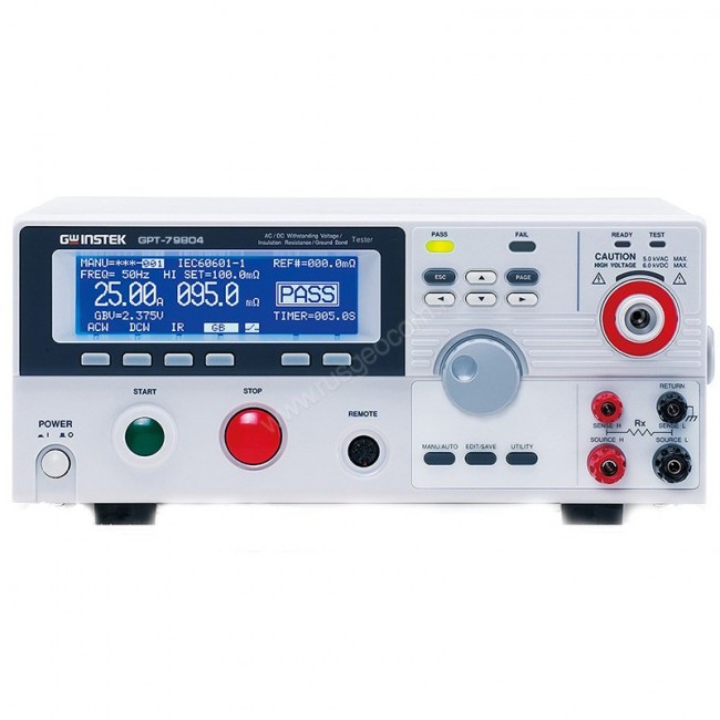 Измеритель параметров безопасности электрооборудования GW Instek GPT-79802