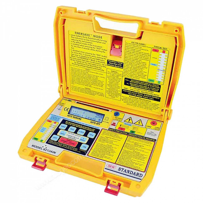 Измеритель сопротивления изоляции SEW 6213A IN Измеритель сопротивления изоляции SEW 6213A IN