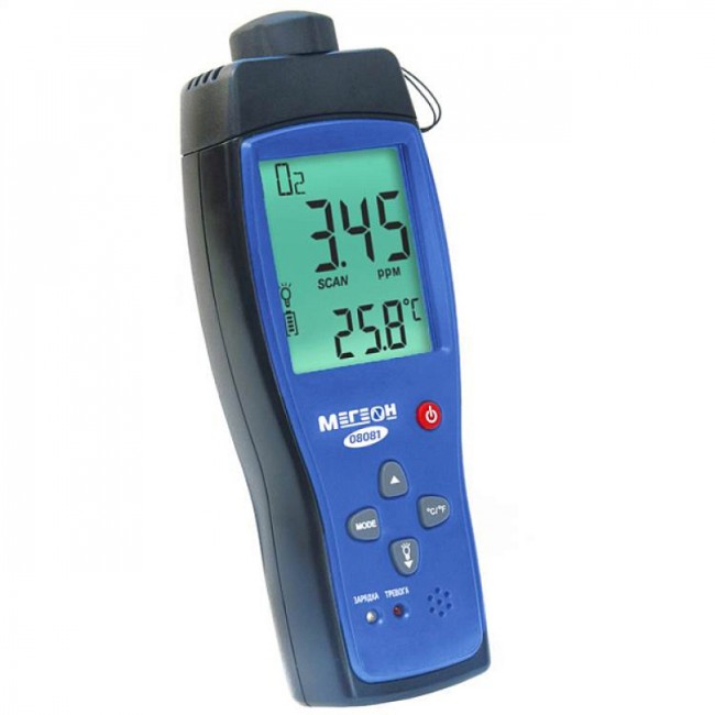 Измеритель концентрации кислорода МЕГЕОН 08081