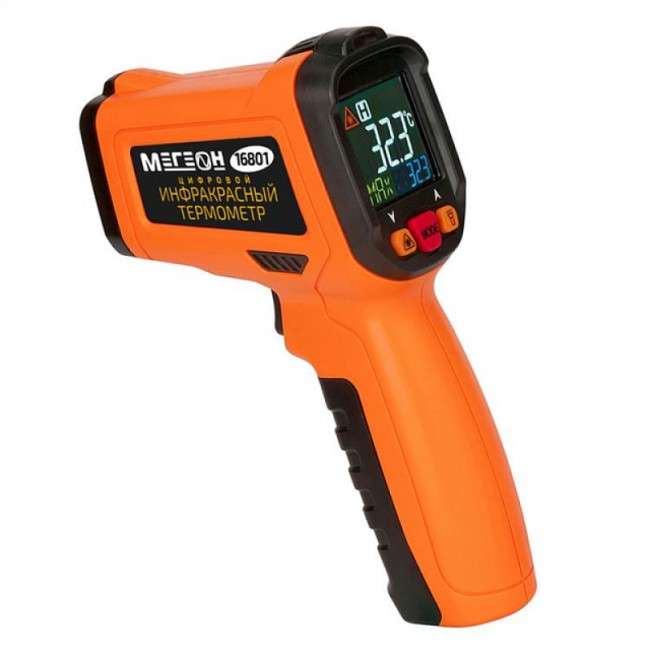 Пирометр ( инфракрасный термометр) МЕГЕОН 16801 Пирометр ( инфракрасный термометр) МЕГЕОН 16801
