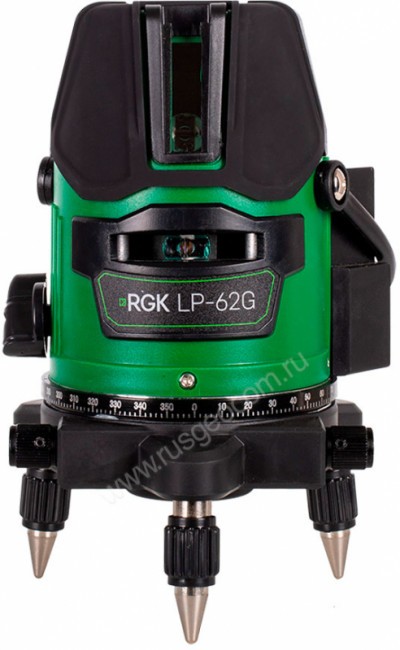 Лазерный уровень RGK LP-62G + штатив RGK LET-170 Лазерный уровень RGK LP-62G + штатив RGK LET-170