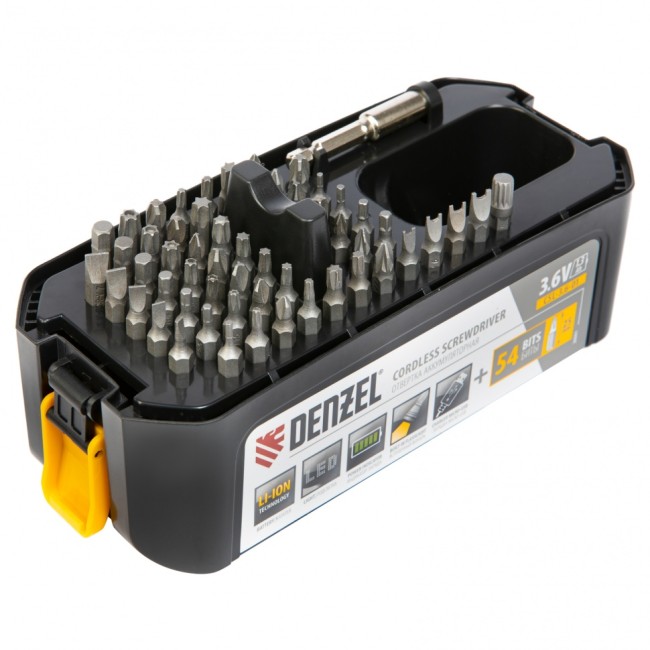 Отвертка аккумуляторная CSL-3.6-01 Denzel