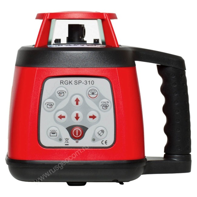 Комплект: ротационный нивелир RGK SP-310 + элевационный штатив RGK SH-340