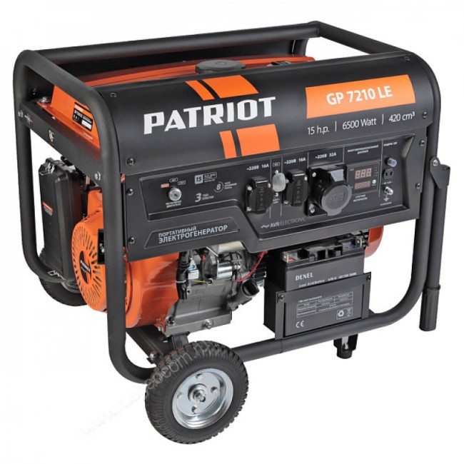 Бензиновый генератор Patriot GP 7210LE Бензиновый генератор Patriot GP 7210LE