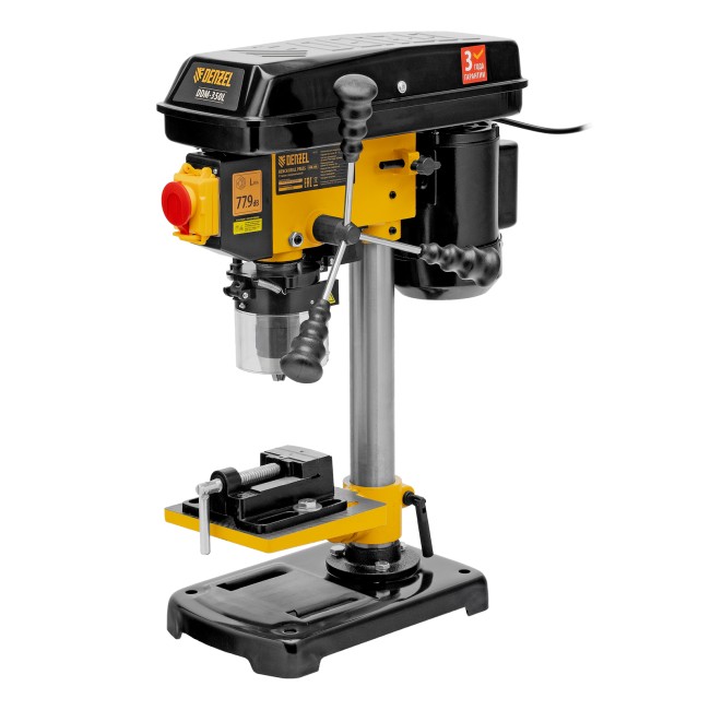 Станок сверлильный DDM-350L, 350 Вт, 13 мм, Denzel Станок сверлильный DDM-350L, 350 Вт, 13 мм, Denzel