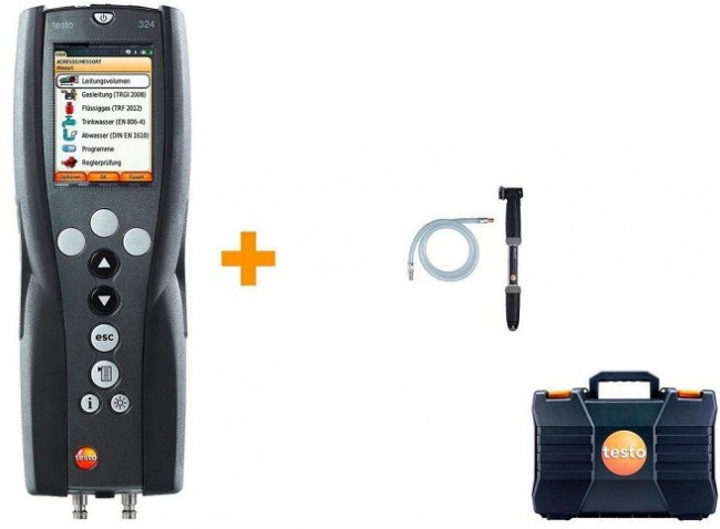 Базовый комплект манометра Testo 324