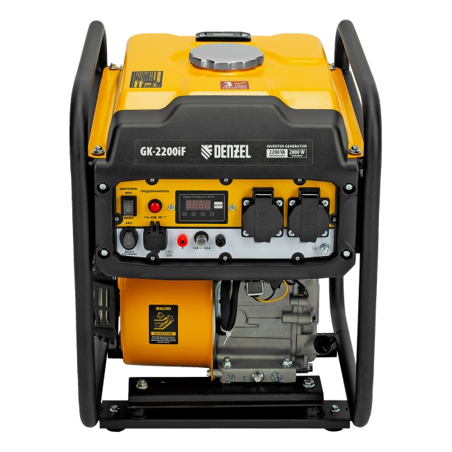 Генератор инверторный GK-2200iF 2,2 кВт DENZEL