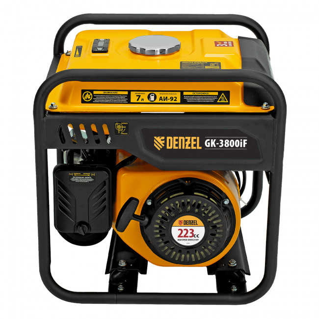 Генератор инверторный GK-3800iF 3,8 кВт DENZEL