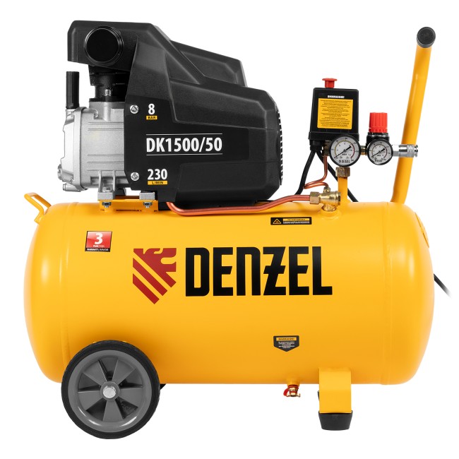 Компрессор воздушный коаксиальный DK1500/50 Х-PRO Denzel