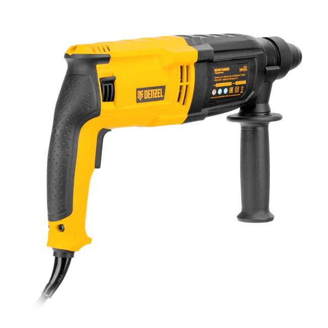 Перфоратор электрический RHB-750-24, SDS-plus, 750 Вт, 2,7 Дж, 4 реж. Denzel