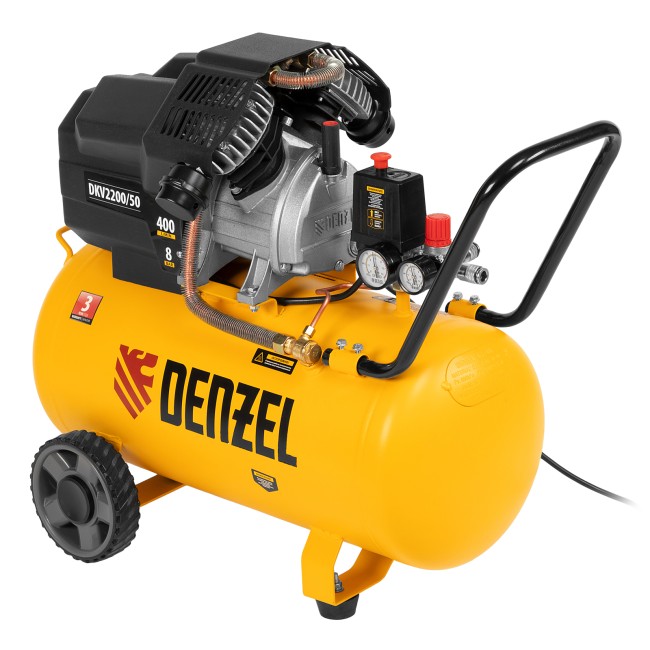 Компрессор воздушный коаксиальный DKV2200/50 Х-PRO Denzel