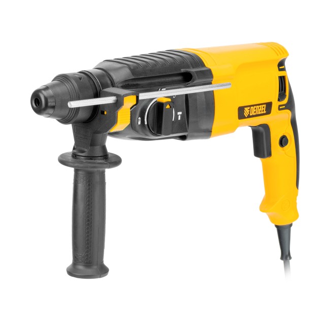 Перфоратор электрический RHB-800-26, SDS-plus, 800 Вт, 3 Дж, 4 реж. Denzel Перфоратор электрический RHB-800-26, SDS-plus, 800 Вт, 3 Дж, 4 реж. Denzel