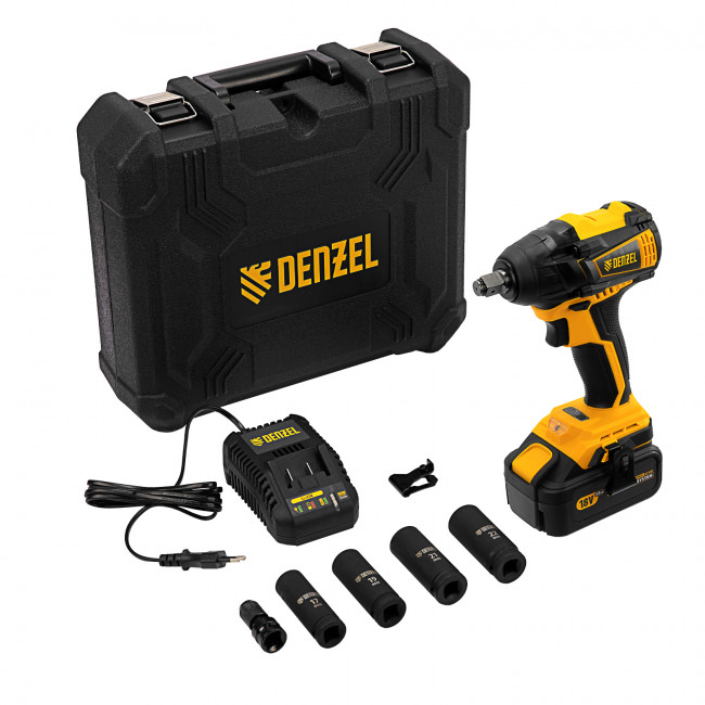 Гайковерт ударный аккумуляторный CIW-IB-300 Denzel