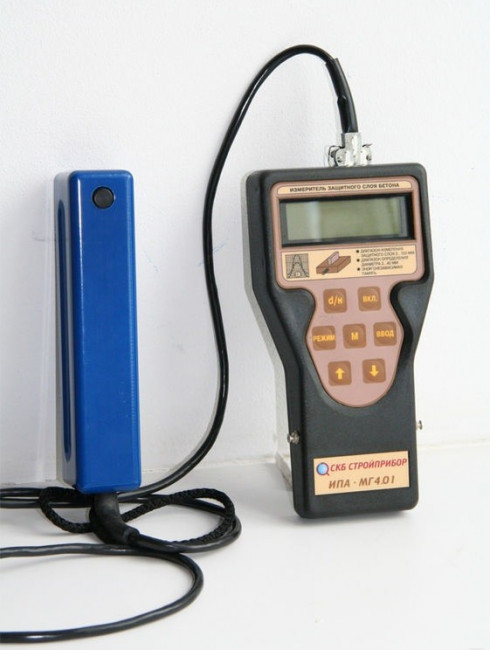 Измеритель защитного слоя бетона ИПА-МГ4.01