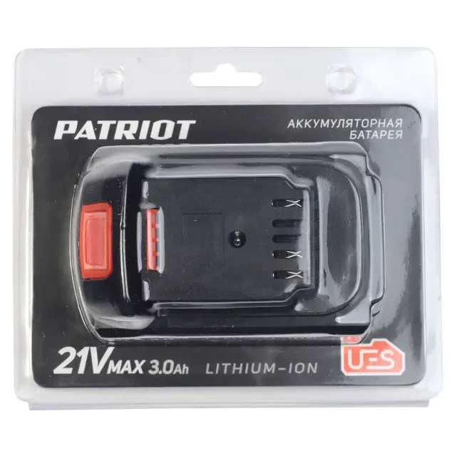 Батарея аккумуляторная Patriot BR 21 V Max Li-ion UES 3,0 Ah Батарея аккумуляторная Patriot BR 21 V Max Li-ion UES 3,0 Ah