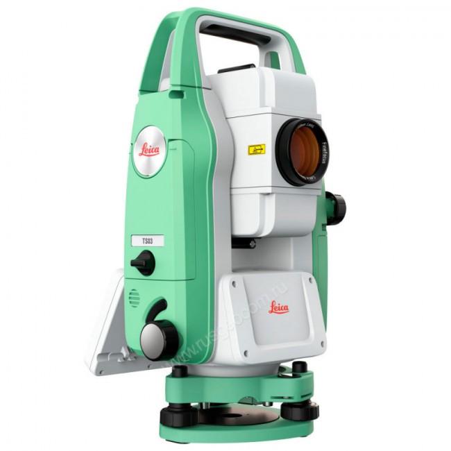 Комплект 4 в 1: тахеометр Leica TS03 R500 (5") со штативом, отражателем и вехой Комплект 4 в 1: тахеометр Leica TS03 R500 (5") со штативом, отражателем и вехой