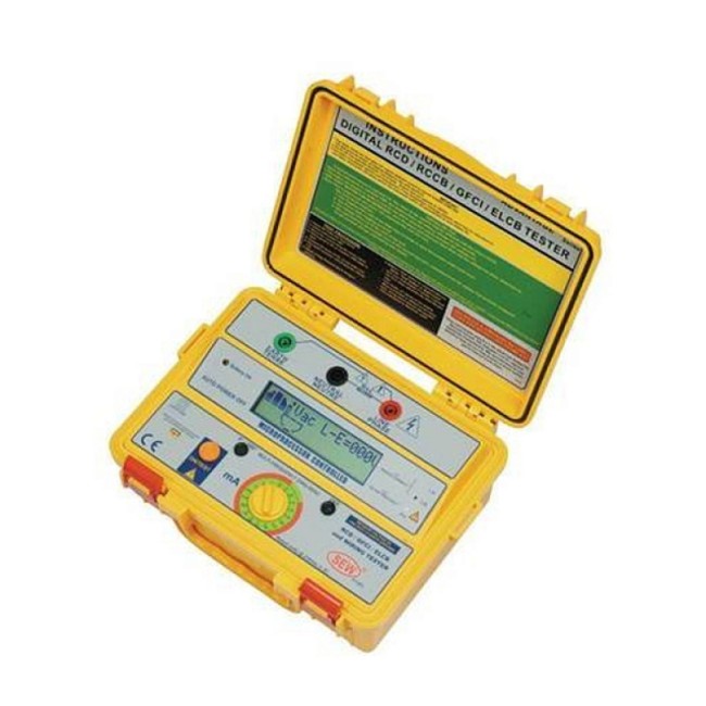 Измеритель параметров УЗО SEW 4112 EL Измеритель параметров УЗО SEW 4112 EL