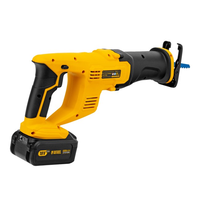 Пила сабельная аккумуляторная CRC-115 Denzel