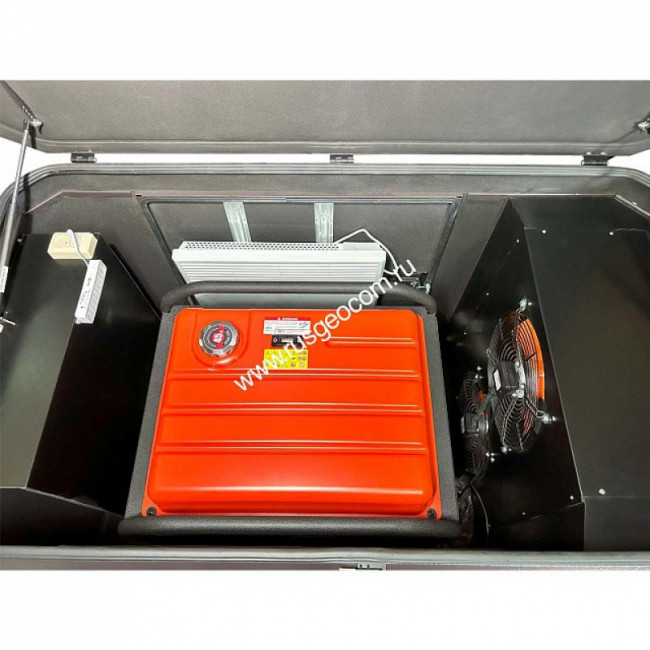 Супертихий зимний кожух 1700SS RAL 8019