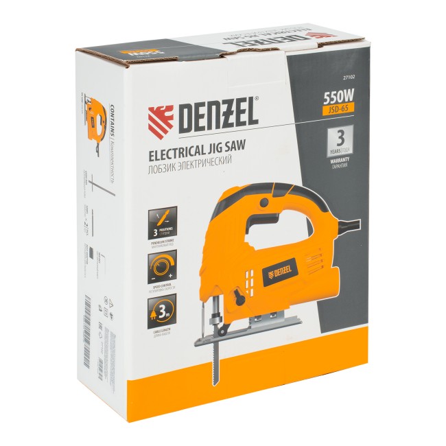 Лобзик электрический JSD-65, 550 Вт, 65 мм Denzel