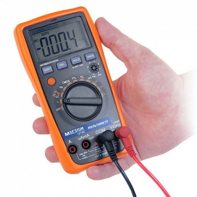 Мультиметр цифровой МЕГЕОН 12788
