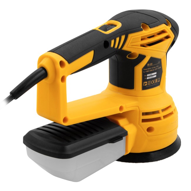 Машина шлифовальная эксцентриковая OS-125 Denzel