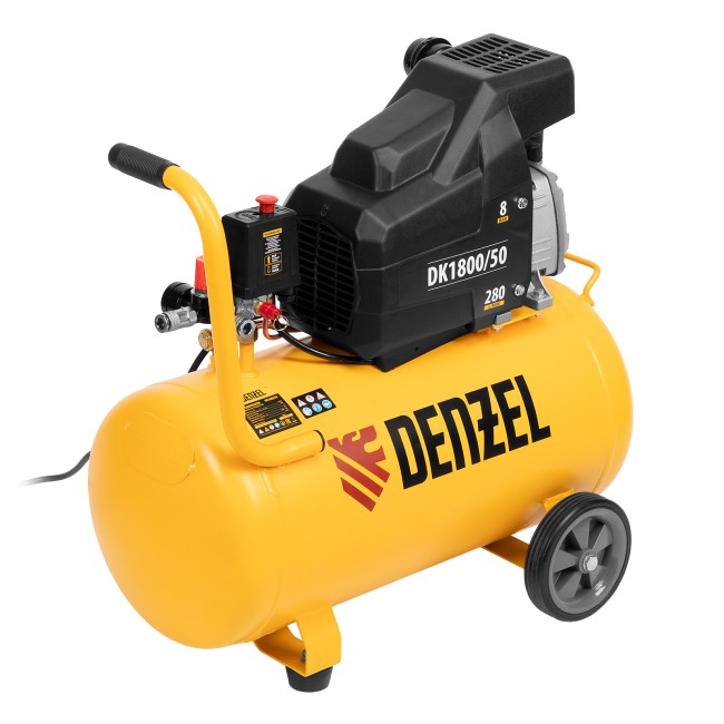 Компрессор воздушный коаксиальный DK1800/50 Х-PRO Denzel