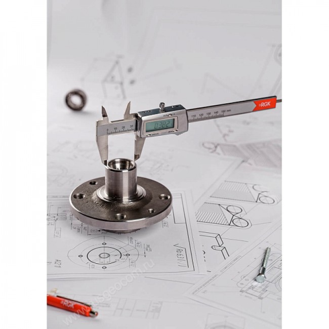 Электронный штангенциркуль RGK SC-150 (с поверкой) (ШЦЦ-I-150-0,01)