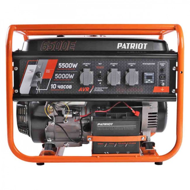 Бензиновый генератор Patriot GRS 6500 E Бензиновый генератор Patriot GRS 6500 E