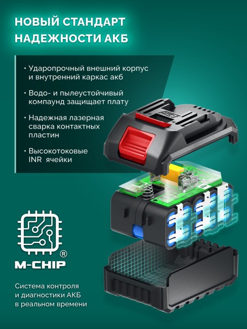 Пила цепная аккумуляторная ПЦБ-2025-21 ЗУБР 20 В, 250 мм шина, 1 АКБ LMS (2 Ач) Пила цепная аккумуляторная ПЦБ-2025-21 ЗУБР 20 В, 250 мм шина, 1 АКБ LMS (2 Ач)