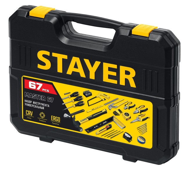 Универсальный набор инструмента для дома STAYER Master-67 67 предмета (22055-H67)