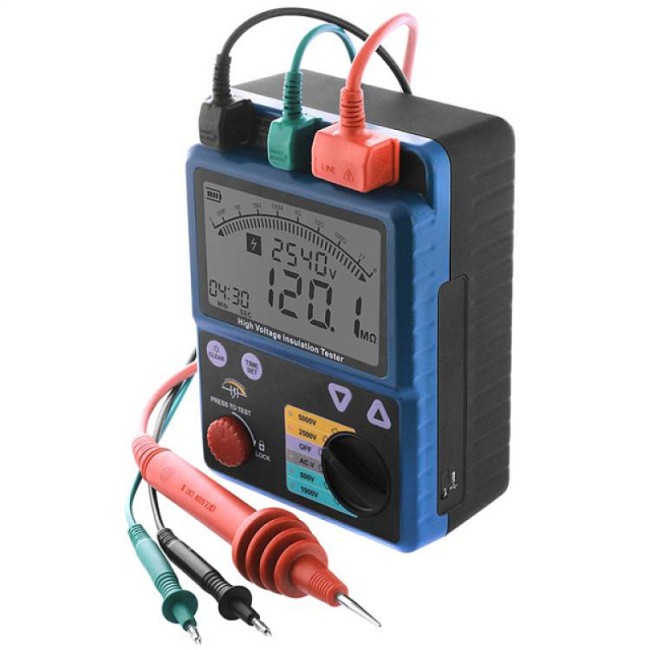 Измеритель сопротивления изоляции (мегаомметр) МЕГЕОН 13900 с поверкой
