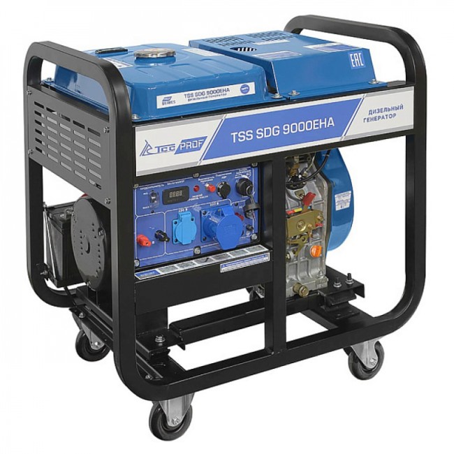 Дизельный генератор TSS SDG 9000EHA с АВР-С Дизельный генератор TSS SDG 9000EHA с АВР-С