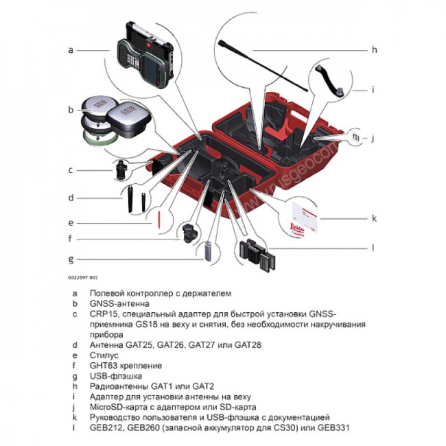 Комплект GNSS-приемника Leica GS16 GSM+Radio, Rover CS20 Комплект GNSS-приемника Leica GS16 GSM+Radio, Rover CS20