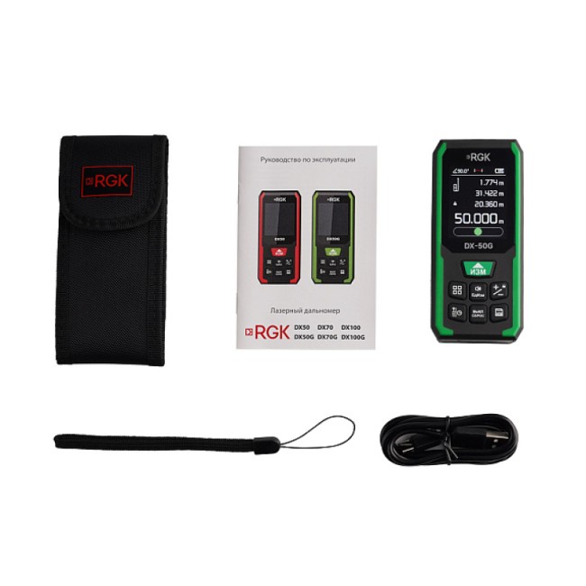 Лазерный дальномер RGK DX-50G