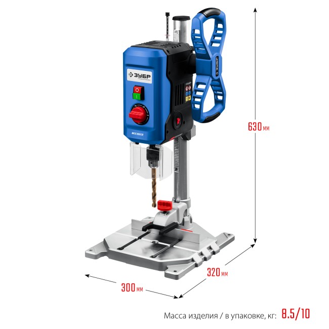 Сверлильный станок ВСС-П750 ЗУБР 750 Вт, 13 мм