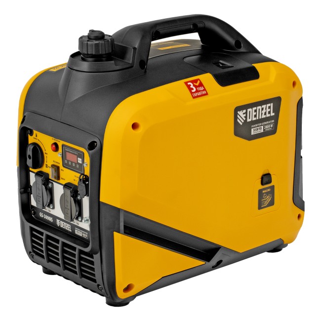 Генератор инверторный GS-3000iS Denzel 3,0 кВт